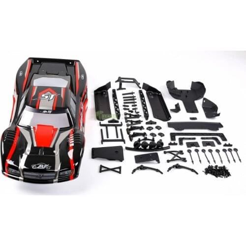 Car Shell Body Upgrade Kit for Terminator Set (Transparent/Colored) Fit for 1/5 HPI ROVAN KM BAJA 5T