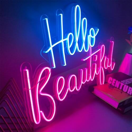 Neon Sign Custom Party Wedding Decorative Letters For Room Decor Bedroom Neon Night Light Letters Desk Lamp