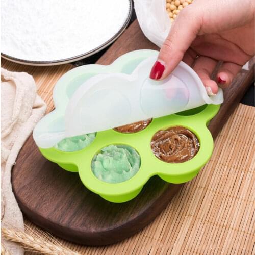 200G Large Baby Food Container Baby Fruit Breast Milk Storage Box Refrigerator Tray Potato Chips