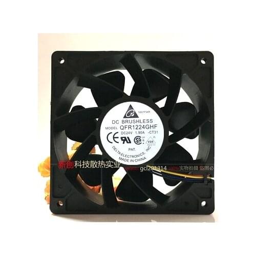 Original in QFR1224GHF 12 cm 12038 24 v 1.90 A gale frequency converter cooling fan