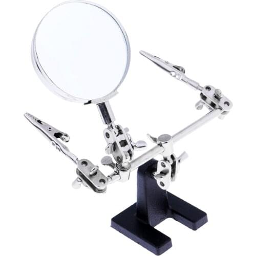 Helping Hands Magnifier Hand Free Helper Modeling Crafting Tool - 3.5x Lens