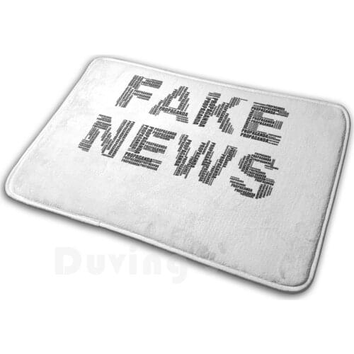 Funny Trump Fake News Carpet Mat Rug Cushion Soft Non - Slip Donald Trump Politics Resist Democrat Resistance Anti Trump