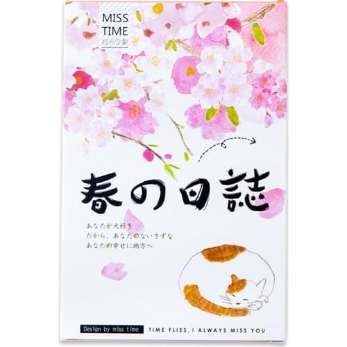 30sheets/LOT Spring Diary Postcard /Greeting Card/Wish Card/Christmas and New Year gifts