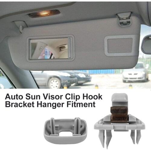 Auto Sun Visor Clip Hook Bracket Hanger replacement for Audi A1 A3 A4 A5 Q3 Q5(8E0 857 562)A7 B6 B7 B8 S4 S5