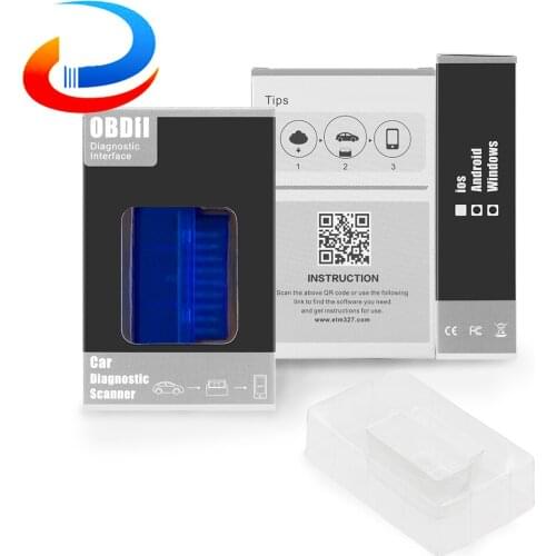 10PCS ELM327 V1.5 PIC18F25K80 elm 327 For Android PC OBD2 Bluetooth Scanner OBD 2 OBD2 Auto Diagnostic ODB2 Code Reader