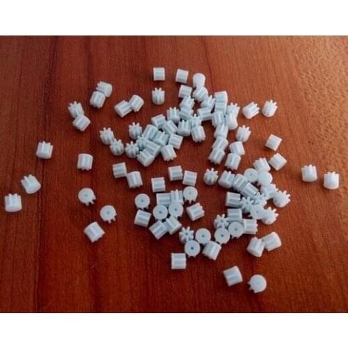 10pcs Syma S107 S107G For R/C Mini Helicopter Rc Spare Parts 7T Main Motor Gear