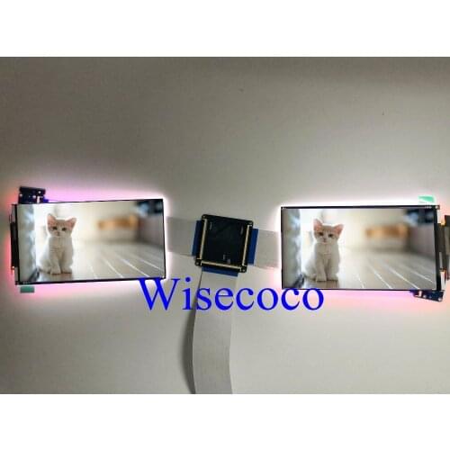 5.5 inch 4k dual lcd screen 3840x2160 IPS display panel MIPI to controller board for DIY project 3d printer Raspberry Pi 3