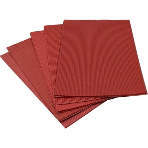 5Pcs/Lot Scale Model Building Material Pvc Sheet Tile Roofs in Size 210X300Mm for Architecture Layout-ABUX
