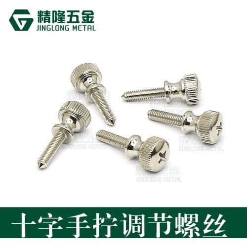 Instrument Accessories Cross hand thumbscrew adjusting screw 4 * 16 Electric Guitar Screw Tuning Fine Tuning repair modification