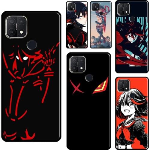 Anime Kill La Kill Phone Case For OPPO A52 A72 A15 A83 A91 A9 A5 A53 A31 2020 A1K A3S A5S Find X3 Pro Cover