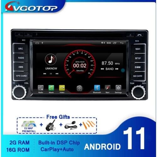AVGOTOP Android 10 Car Radio Navigation Player for SUBARU Forester Impreza 2008 2009 2010 2011 Wifi Vehicle GPS Multimedia