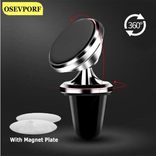 Car Phone Holder Magnetic Dashboard Phone Holder Stand Air Vent Grip Bracket for iPhone 11 X Samsung S10 Huawei Magnetic Holder