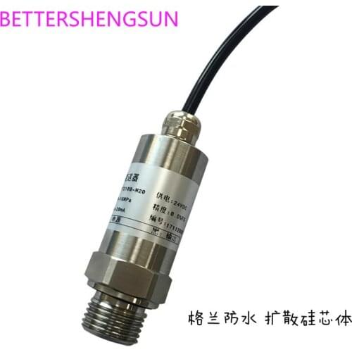 The Diffusion Silicon Pressure Transmitter Sensor 0-60KPa 50KPa 40KPa 4-20mA 0-10V 0-5V