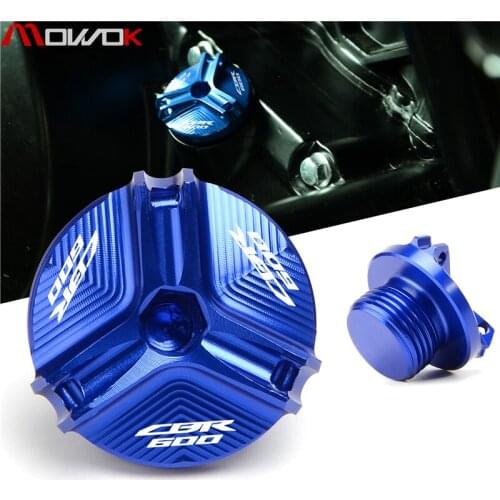 For Honda CBR 600 610 F CBR 600 RR CBR 600 F2 F3 F4 F4i M20*2.5 Motorcycle CNC Aluminum Oil Filler Cap Cover