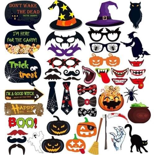Halloween Glasses Horns Clown Pumpkin Glasses Halloween Party Photo Prop Decoration Funny Sunglasses Festival Supplies