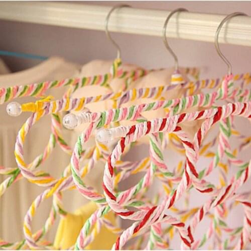 Foldable Hanger Holder Space Saving Wardrobe Closet Organizer for Socks Tie Scarf Belt Shawl CLH@8