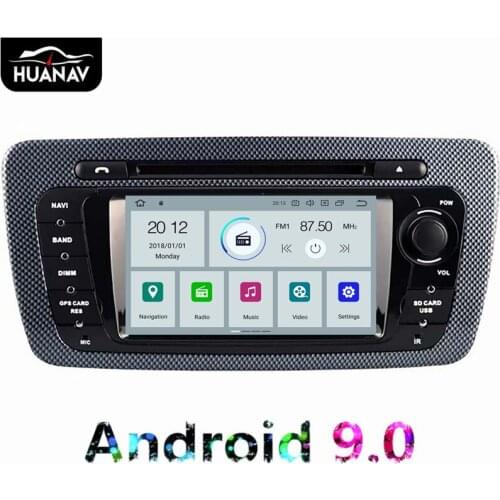 Android 9.0 No Car DVD player GPS navigation Headunit For SEAT IBIZA 2009 2010 2011 2012 2013auto stereo radio player multimedia