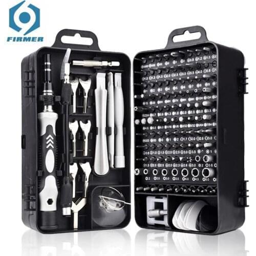115/136 Screwdriver Set Multifunction Professional Precision Magnetic Screw Driver Bits Mobile Phone Repair Screwdriver Kit Tool
