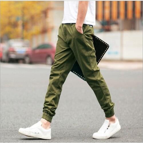 MRMT 2021 Brand Summer New Mens Trousers Slim Nine Pants for Male Casual Feet Trouser