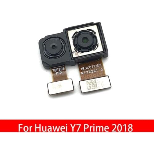 New Back Camera For Huawei Y7 Prime 2018 LDN-LX1 LDN-LX2/ LDN-L21 Rear Back Camera Module Flex Cable Replacement Parts