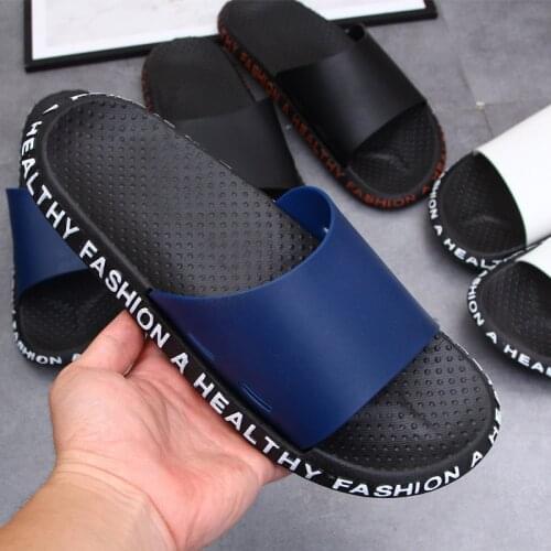 Slippers Fashion Beach Korean Style Cool Non-Slip Outdoor Mens Slippers Shoes Men Slippers Men Mens Shoes wear-resisting