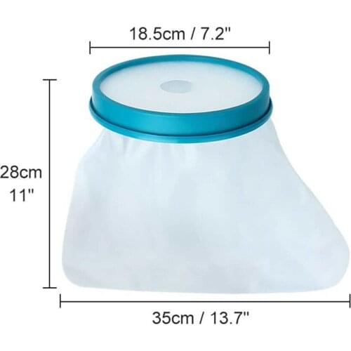 Water Proof Leg Cast Cover for Shower Watertight Foot Protector Adult