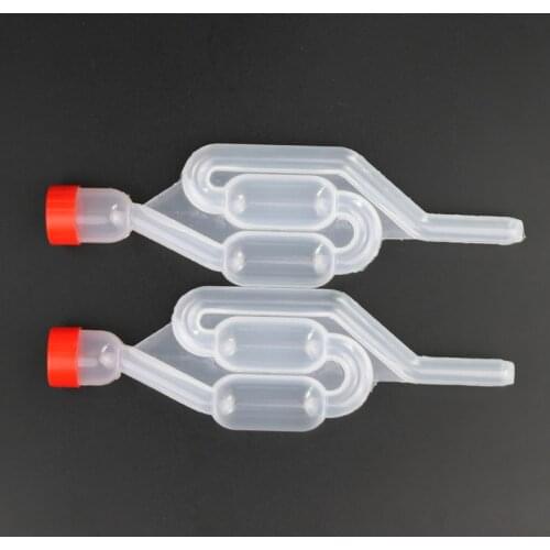 Water Seal Exhaust Valve Homebrew Beer Wine Tool Fermentation Airlock Sealed Plastic Check Valves Eco Friendly Distiller Tools