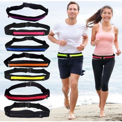 1Pc Outdoor Waist Bag Sports Bag Running Waist Bag Portable Outdoor Phone Anti theft Pack Belt Bags