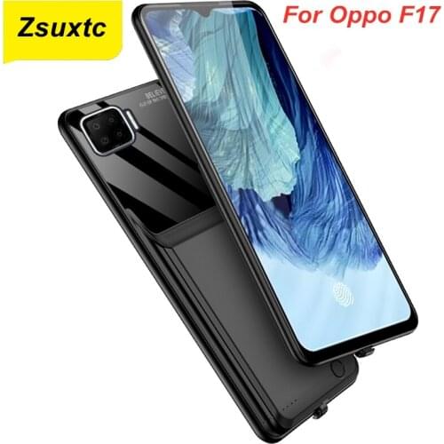 10000 Mah For Oppo F17 Battery Case Smart F17 Charger Cases Cover Power Bank For Oppo F17 Battery Case