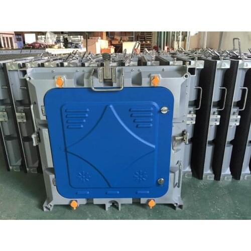 512*512mm Outdoor P4mm led display, die casting aluminum cabinet led screen, waterproof full color HD video wall TV panel