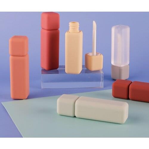 5ml Stylish Lip Gloss Tubes Empty Lipgloss Container Refillable Glaze Tube Bottles For Diy Cosmetics Balm Tubes 10/30/50PCS