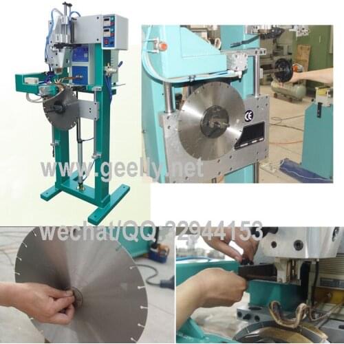 Auto Saw marble blade Brazing High frequency induction heating brazing welder frame