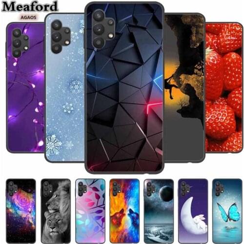 For Samsung A32 4G Case Luxury Silicone TPU Phone Case For Samsung Galaxy A32 A 32 4G 6.4" Case Cool Bumper For Samsung A32 2021