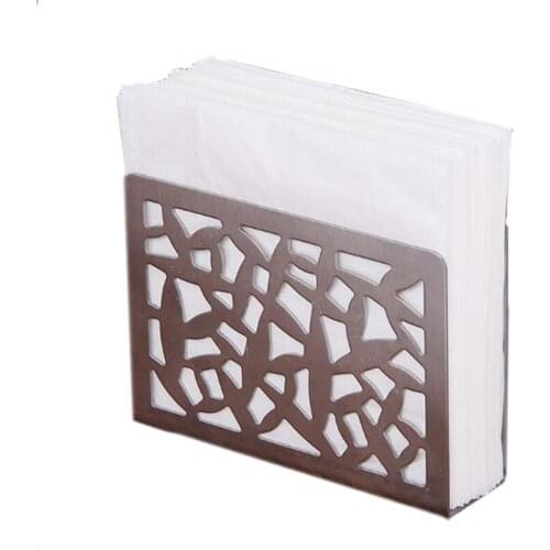 High Quality Stainless Steel Paper Towel Rack Restaurant Paper Towel Holder Creative Simple Vertical Hotel Napkin Holder