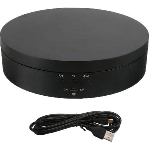 High Power Electric Rotating Jewelry Display Stand Base Jewelry Organizer Turntable Jewellery Packaging Display Jewelry Box