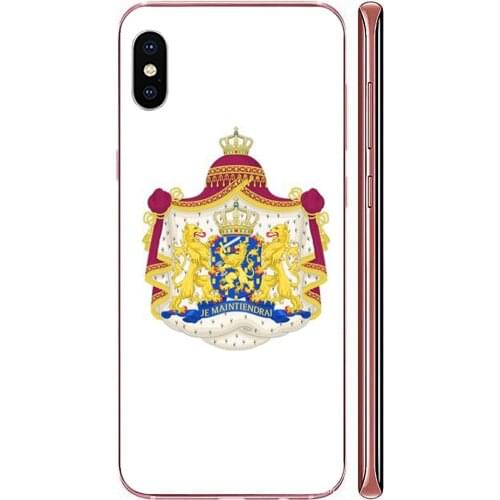 Netherlands National Flag Emblem For Sony Xperia Z Z1 Z2 Z3 Z4 Z5 compact Mini M2 M4 M5 T3 E3 E5 XA XA1 XZ Premium TPU Capa Case