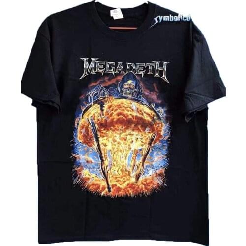 MEGADETH NUCLEAR Large round neck cotton T-shirt