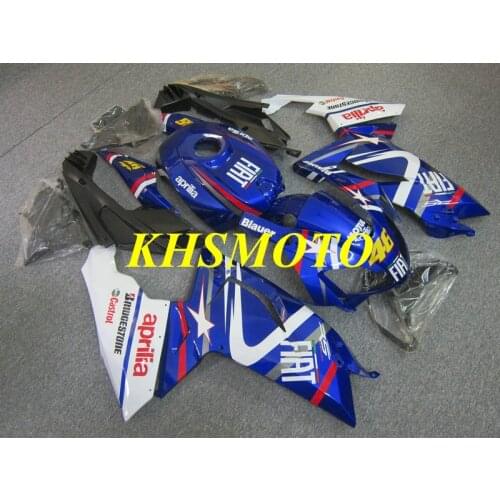 Injection Mold Fairing kit for Aprilia RS125 06 07 08 09 10 11 RS 125 2006 2011 ABS Blue white Fairings set+gifts AA12