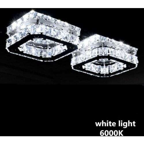 Modern Luxury Crystal Chandelier LED Lamps High-Power LED Chandeliers Lighting Use For Corridor Aisle Hotel AC220V AC110V