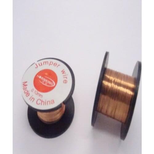 20PCS/set copper Soldering Wire 0.1mm PCB Link Jumper Wire Maintenance Jump Line for Mobile Phone Computer PCB Welding