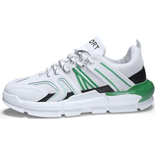 Spring and autumn new mens casual shoes trendy fashion breathable wild sneakers lightweight wear-resistant non-slip shoes