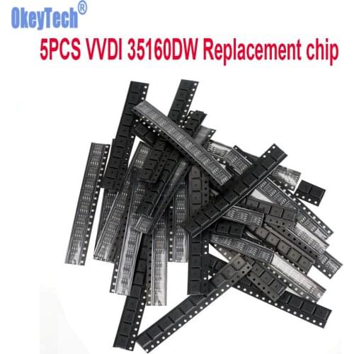 OkeyTech VVDI 35160 35160DW Replacement Chip Pro VVDI Prog Key Programmer Adapter No Need Simulator Replace IC Chips 5PCS/Lot