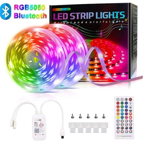 LED Light Bar Bluetooth WIFI Music Synchronization Remote Control RGB 5050 Decorative Neon Backlight Bedroom Night Light String