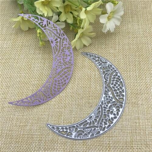 Moon Metal Cutting Dies Stencil for DIY Scrapbooking Photo Album Embossing Paper Cards Decorative Crafts