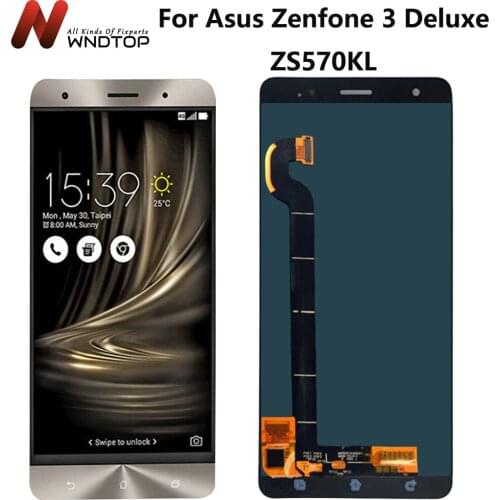 For ASUS ZenFone 3 Deluxe ZS570KL LCD Display Touch Screen Digitizer Assembly Replacement For Z016D Z016S 5.7 Inch LCDs Screen