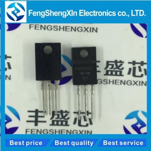 10pcs/lot New YG902C2 10A 200V Fast recovery diode Liquid crystal accessories TO-220F
