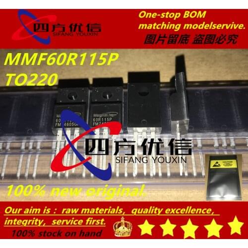 100% new original (10PCS) MMF60R115P 60R115P 33A 650V TO220