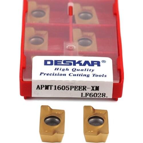 APMT1135PDER-XM LF6028 APMT1605PEER-XM LF6028 CNC Lathe Turning Blades High Quality Carbide Milling Inserts For Steel Processing