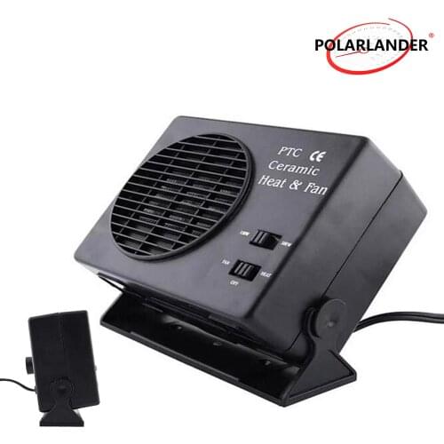 Car Fan 150W 300W Ceramic Auto Car Truck Fan Heater Portable Window Defroster 12V Vehicle Heater Warmer Fan