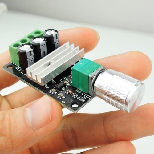 Free shipping 10pcs DC 6V 12V 24V 28V 3A 80W Pulse Width Modulation motor PWM Adjustable Variable Speed Control Motor w/ Switch